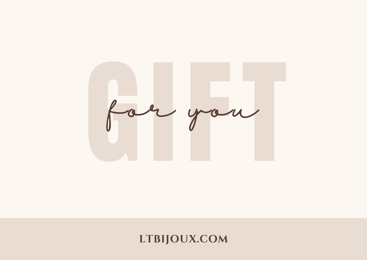 Carte cadeau LAUTHENTIK – Bijoux et accessoires pour femme