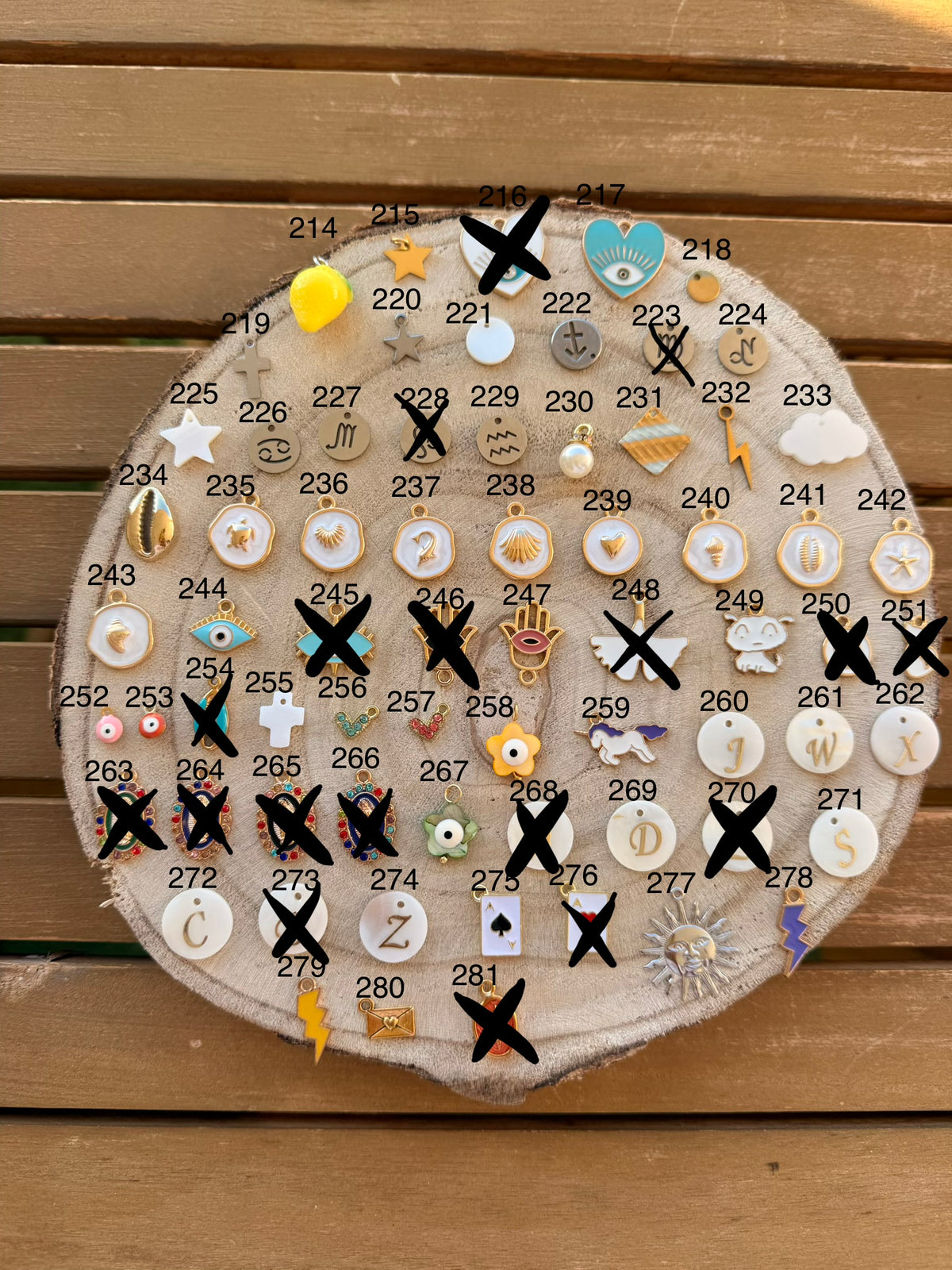 Porte-clés personnalisable avec charms – Fait main